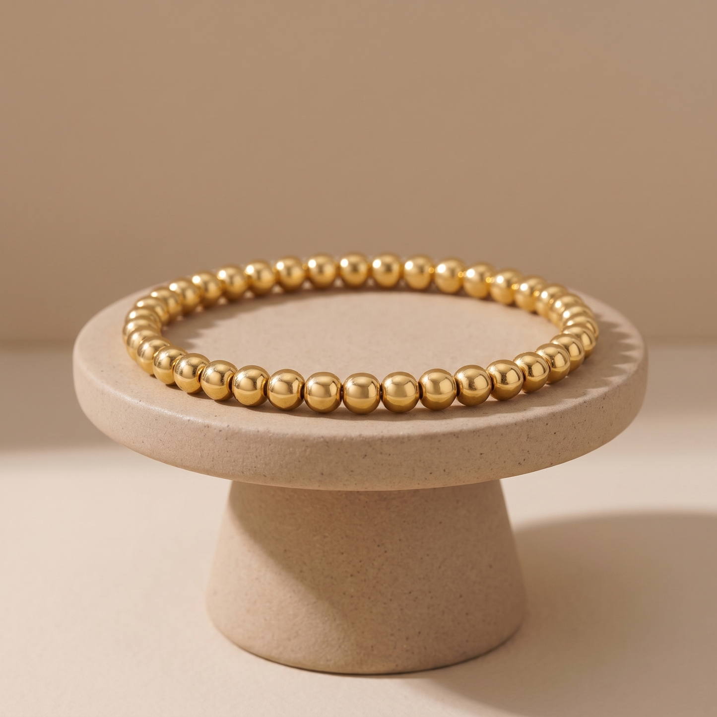 Asea Bead Bangle Cuff — angle