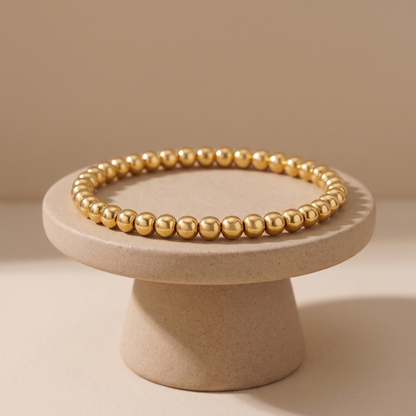 Asea Bead Bangle Cuff — angle