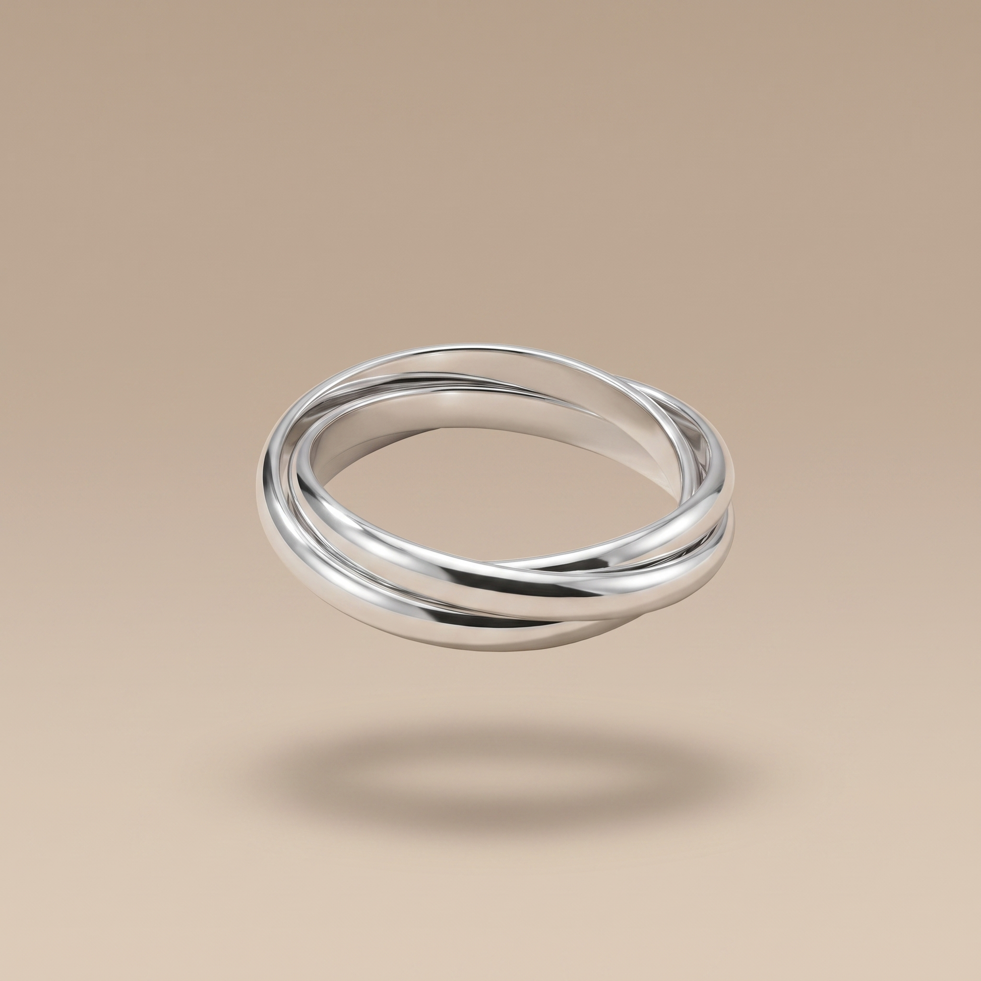Asea Kindred Trio Ring — Silver color