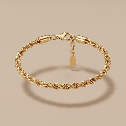 Asea Sagres Twisted Rope Bracelet — front view