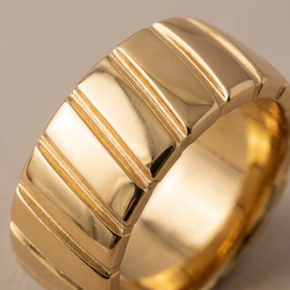 Asea Bold Statement Ring — close-up detail