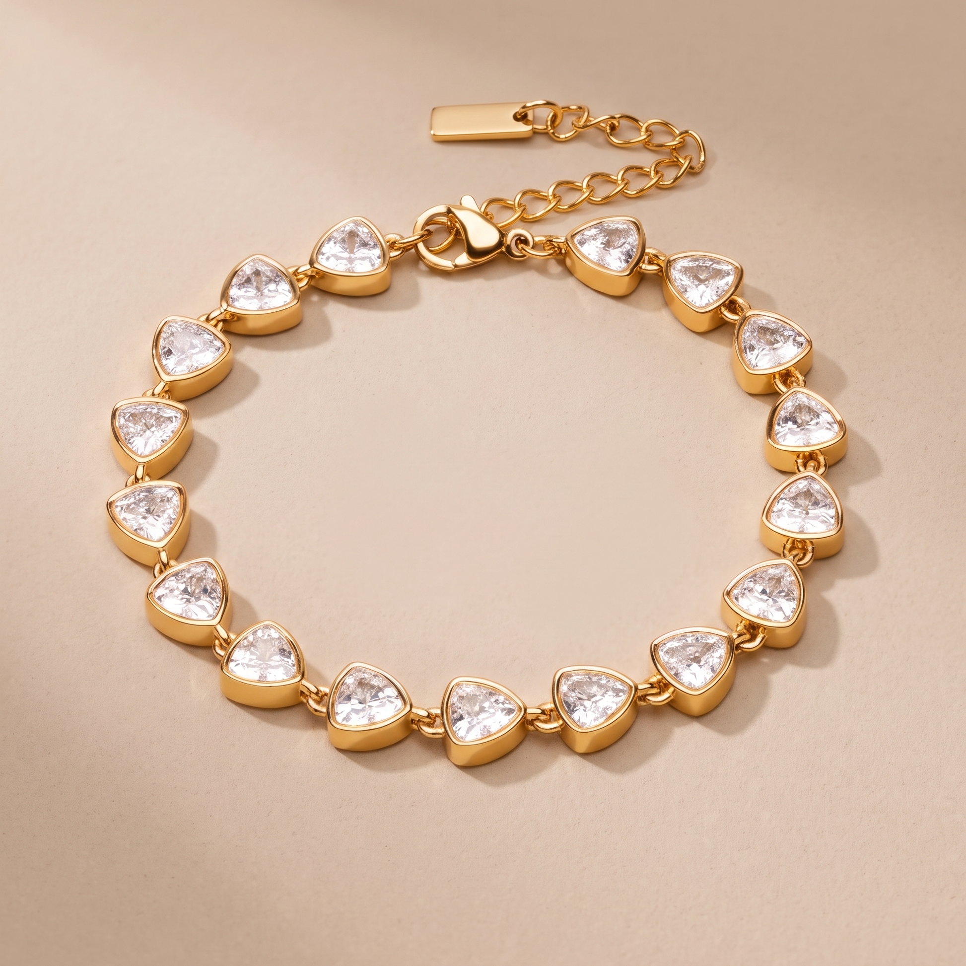 Asea Sun Spark Zircon Bracelet — close-up detail