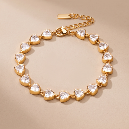 Asea Sun Spark Zircon Bracelet — close-up detail