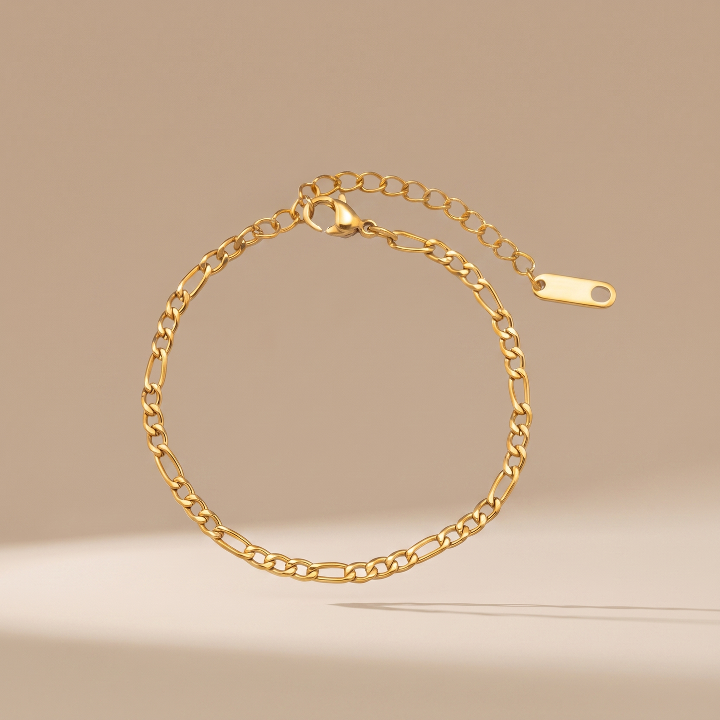 Asea Vernazza Figaro Chain Anklet — front view