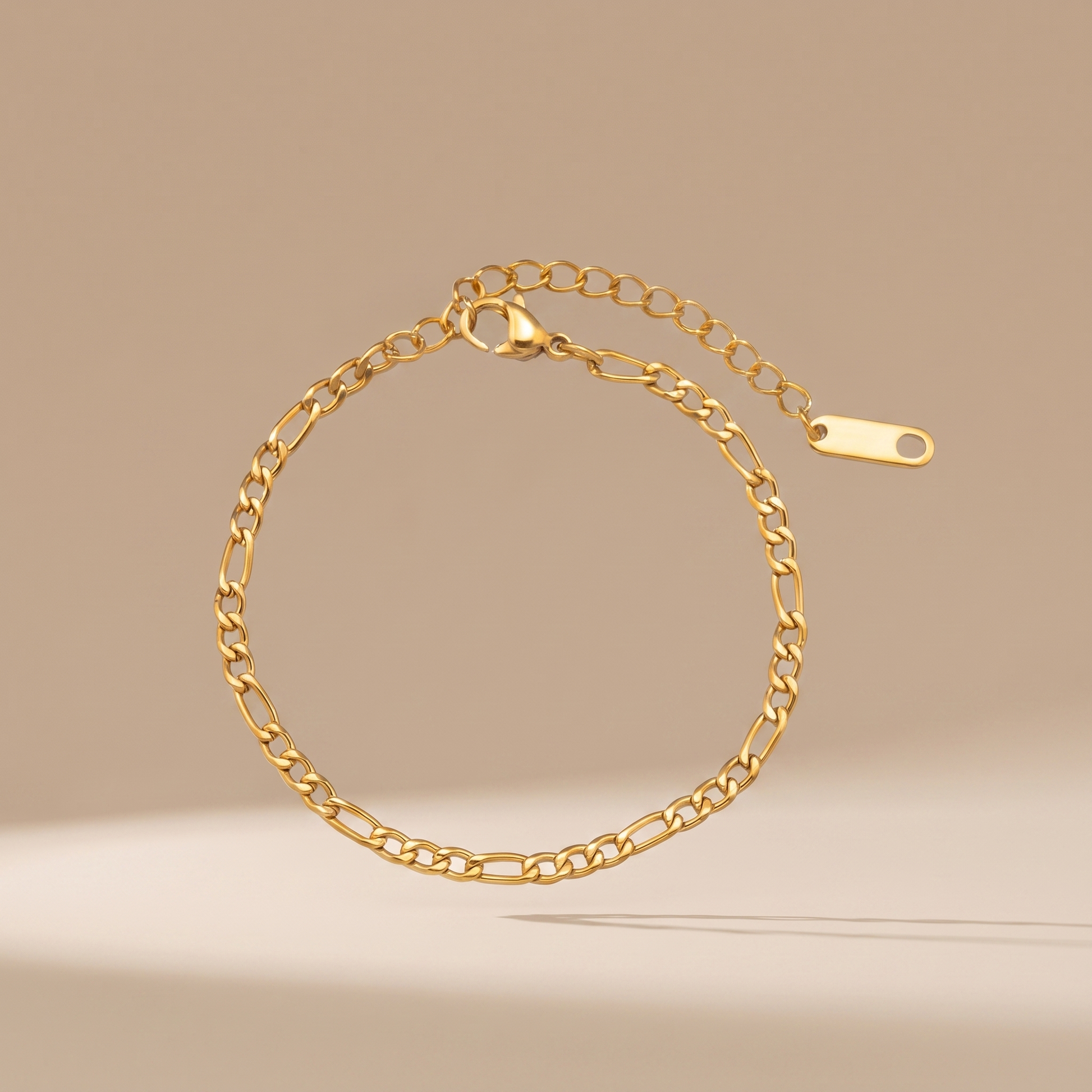 Asea Vernazza Figaro Chain Anklet — front view