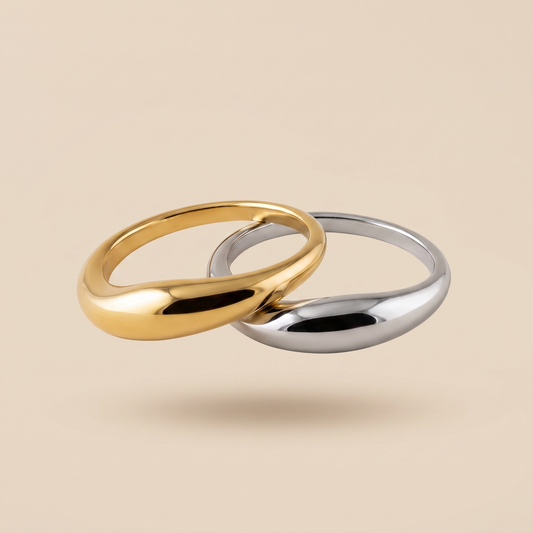 Asea Heads & Tails Ring Duo — front view