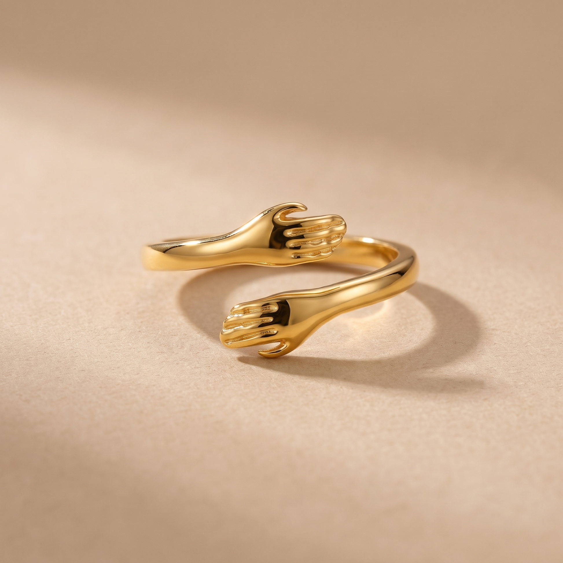 Asea Abrazo Wrap Ring — front view