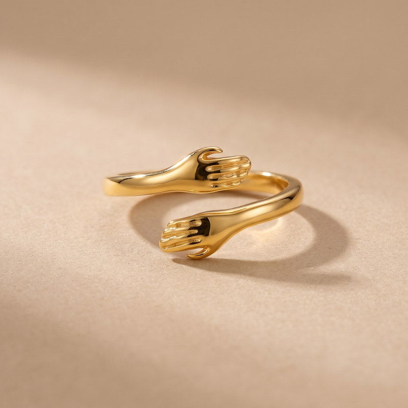Asea Abrazo Wrap Ring — front view
