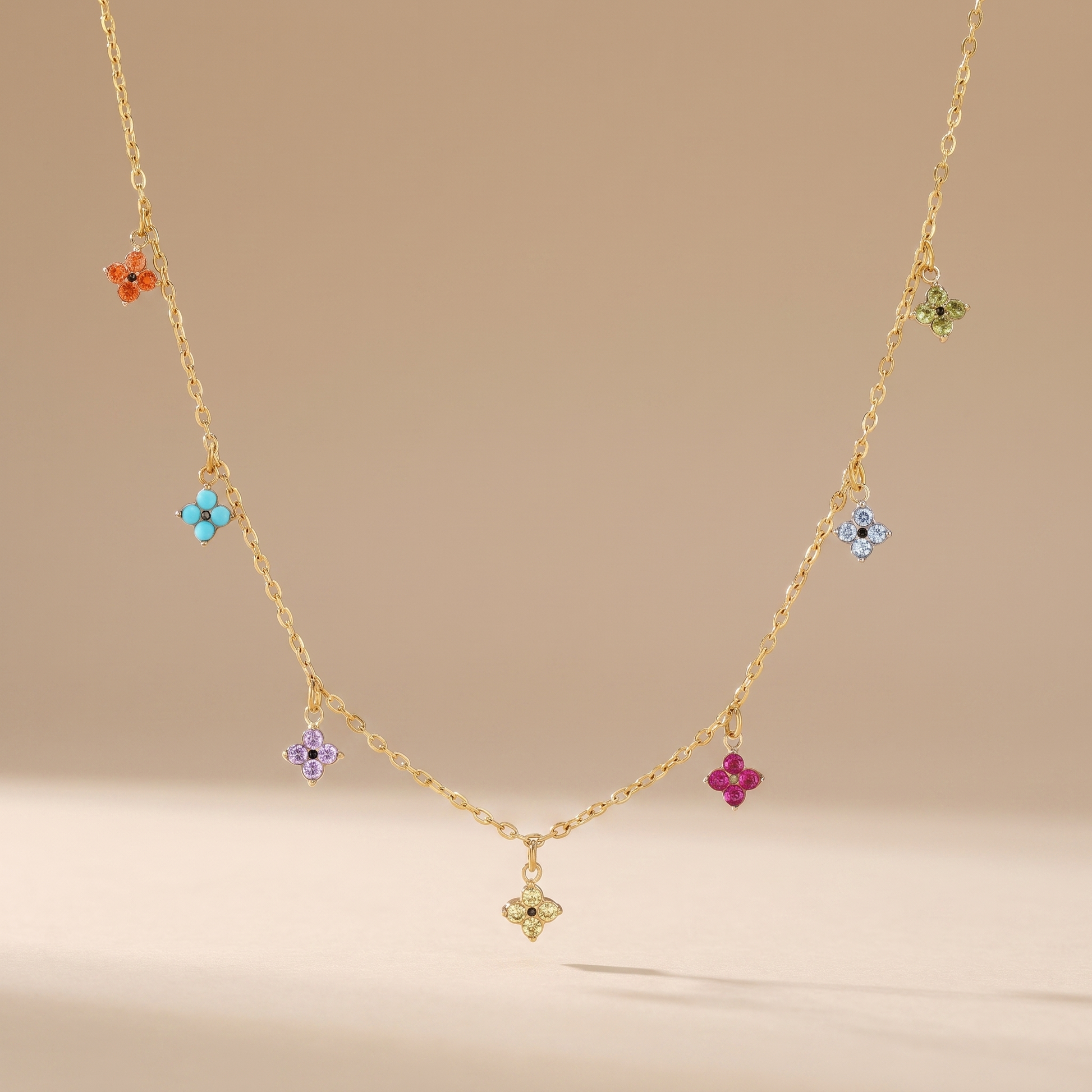 Asea Harbour Lights Charm Choker — front view