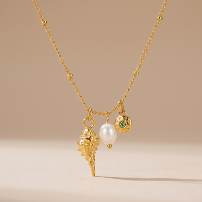 Asea Ocean Treasures Charm Necklace — front view