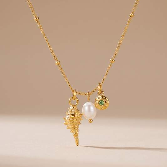 Asea Ocean Treasures Charm Necklace — front view