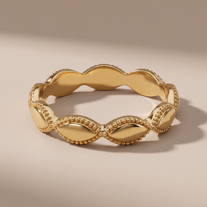 Asea Sirena Band Ring — close-up detail