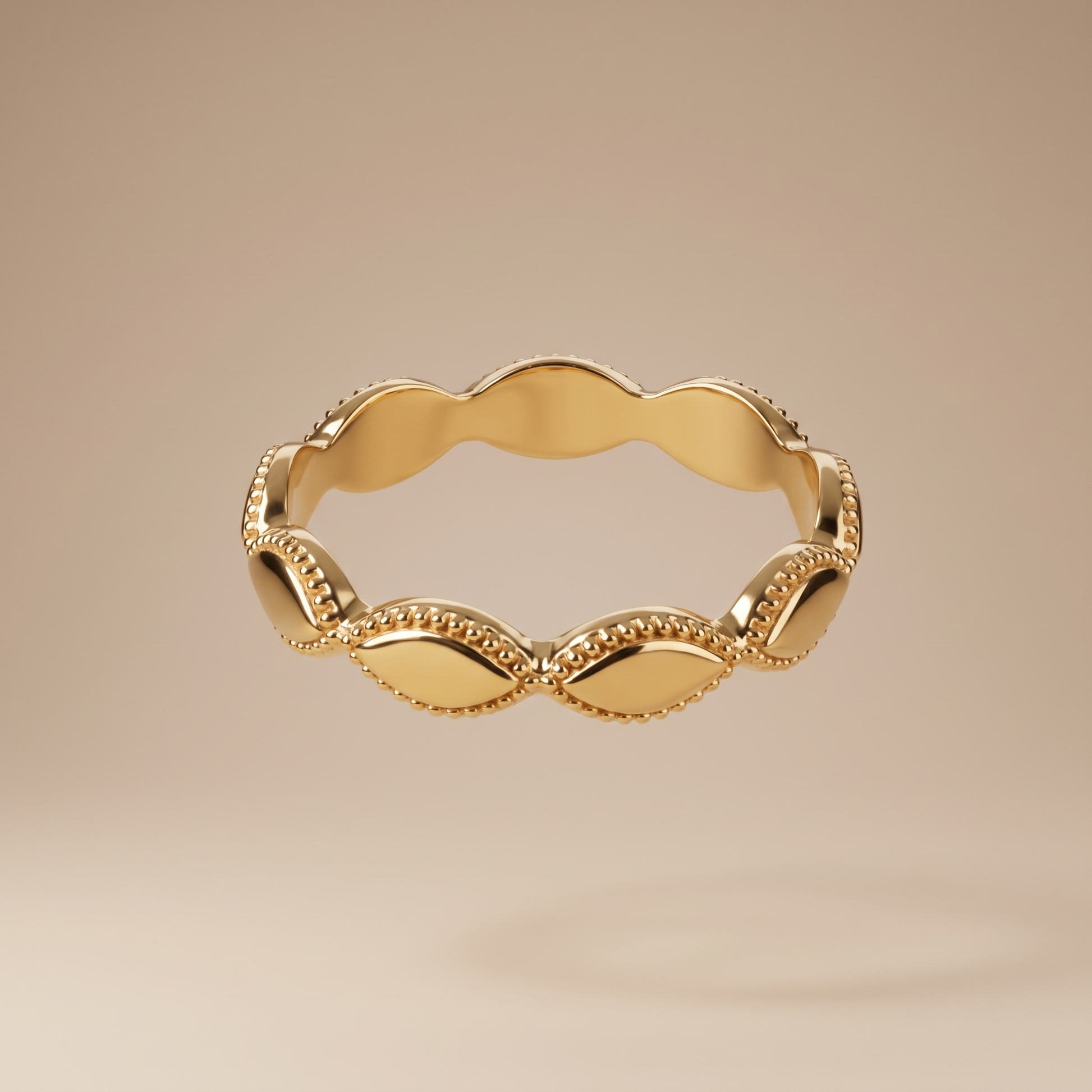 Asea Sirena Band Ring — front view