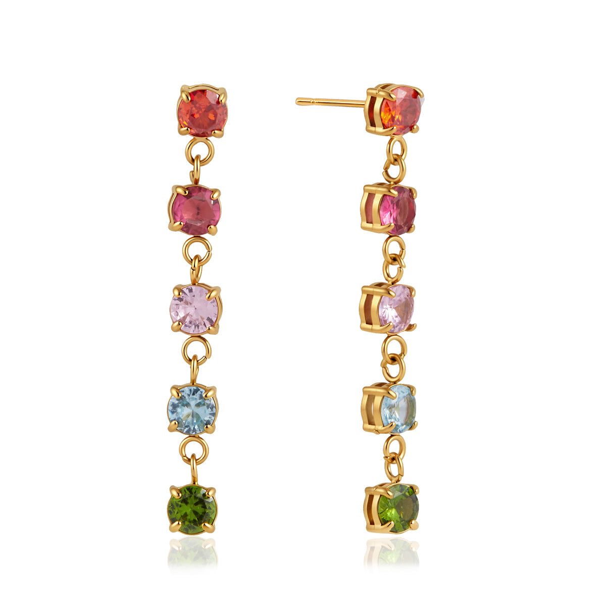 Tideline Prism Cascade Earrings