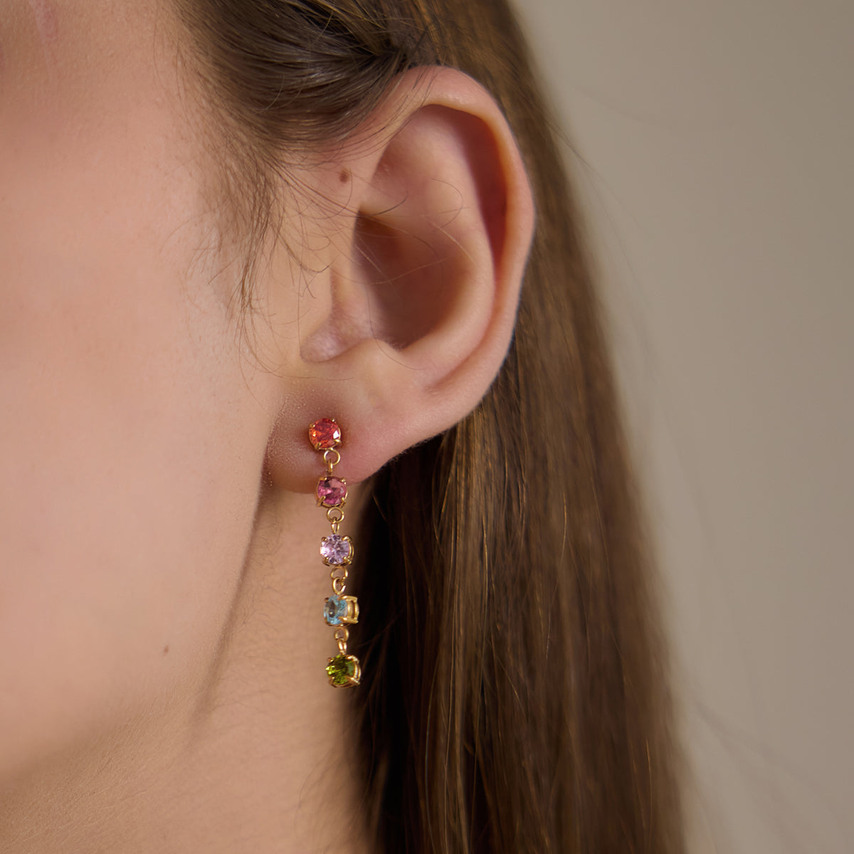 Tideline Prism Cascade Earrings
