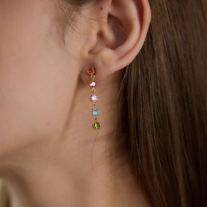 Tideline Prism Cascade Earrings