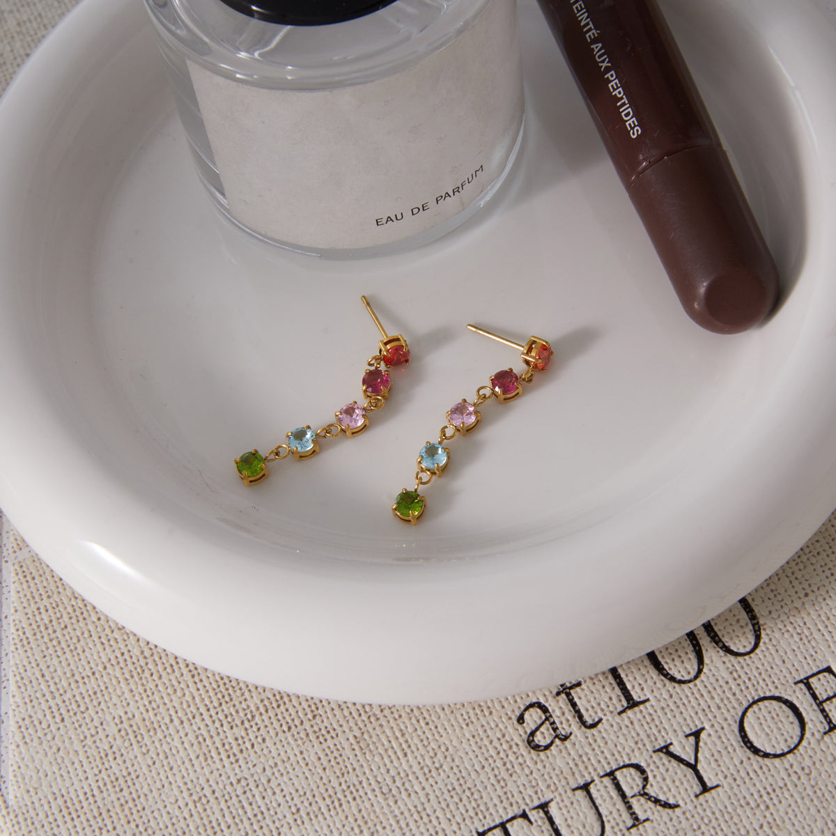 Tideline Prism Cascade Earrings