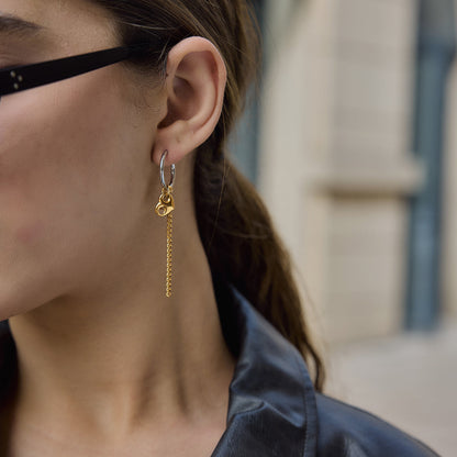 Marea Charm Fringe Earrings