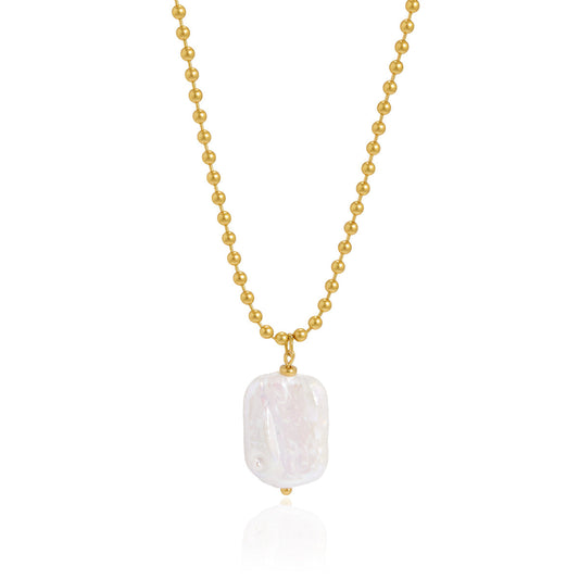 Marea Freshwater Pearl Drop Necklace