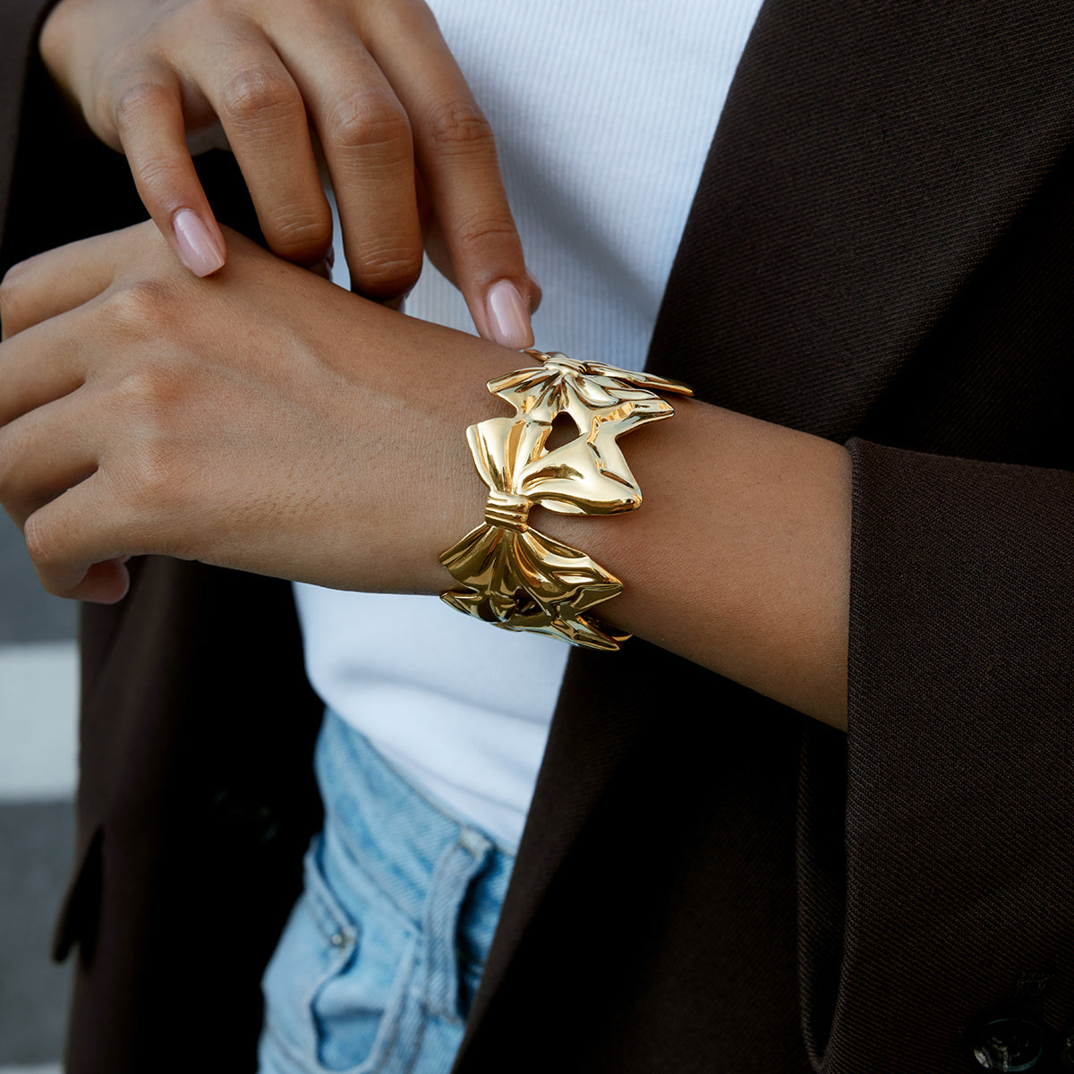 Marea Ribbon Wrap Bracelet
