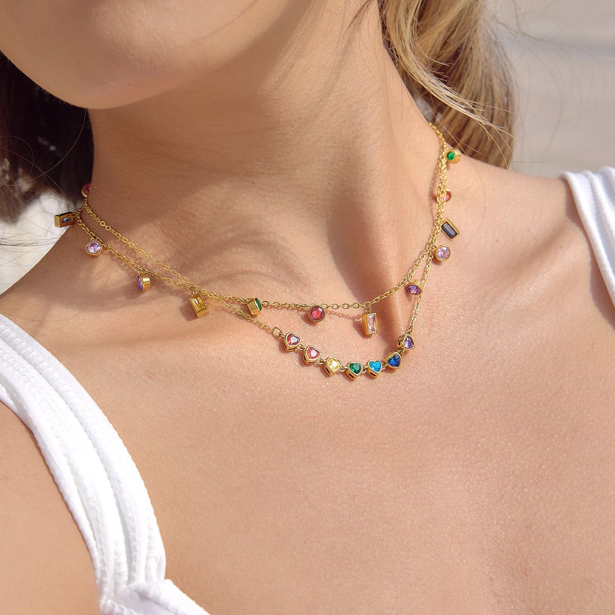 Caleta Sweetheart Riviera Necklace