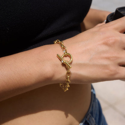 Marea Polished Rolo Bracelet