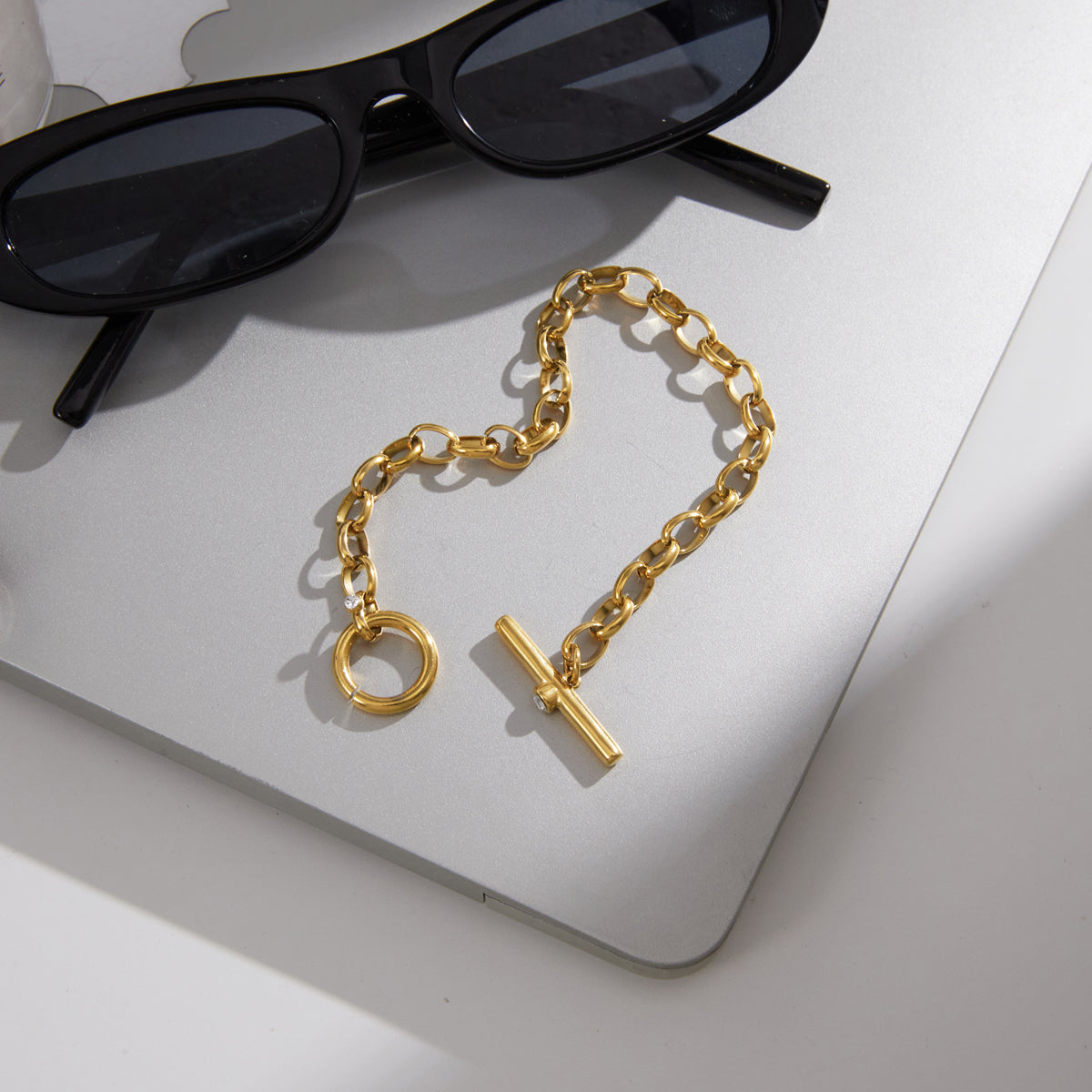 Marea Polished Rolo Bracelet