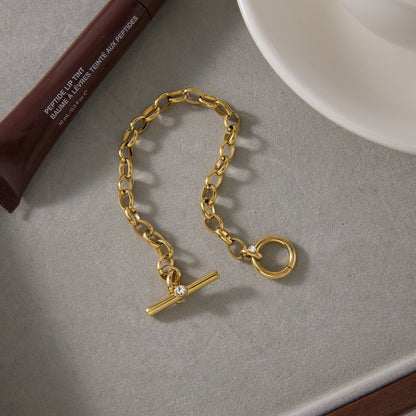 Marea Polished Rolo Bracelet