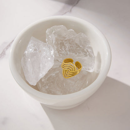 Mistral Swept Layered Ring