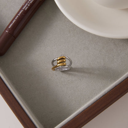 Marea Entwined Two-Tone Ring
