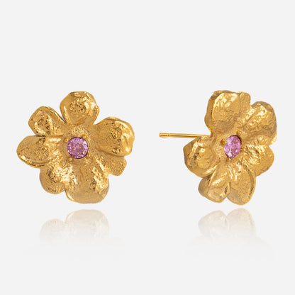 Alba Petal Post Earrings