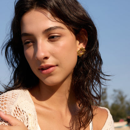 Alba Petal Post Earrings