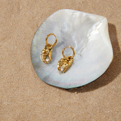 Rockpool Pincer Hoop Earrings