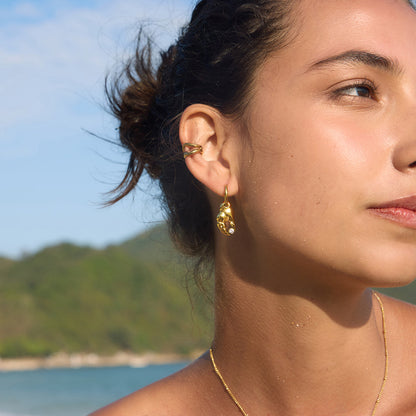 Rockpool Pincer Hoop Earrings