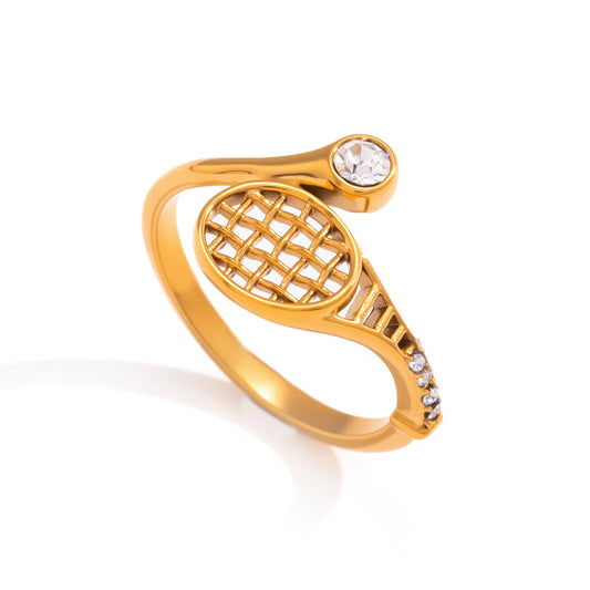 Mistral Openwork Court Ring