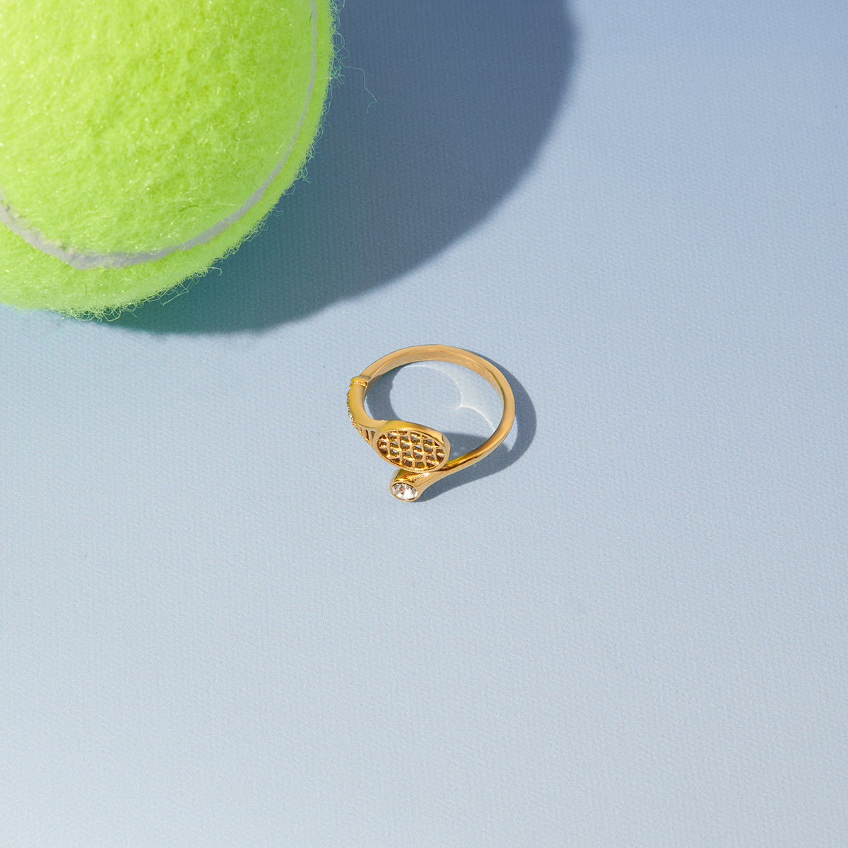 Mistral Openwork Court Ring