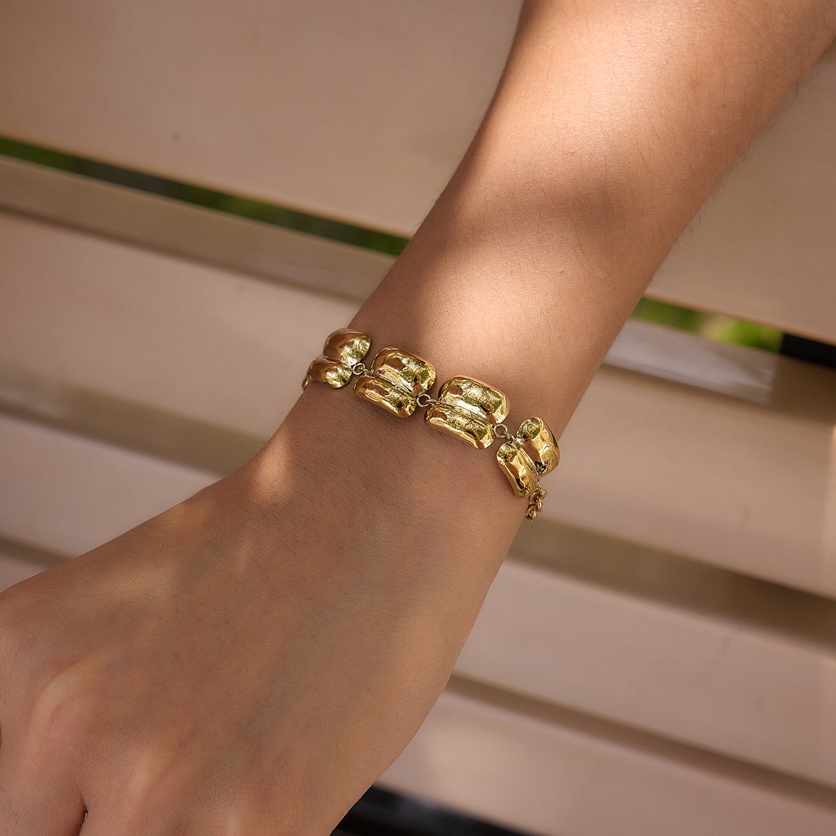 Dune Cushioned Panel Bracelet