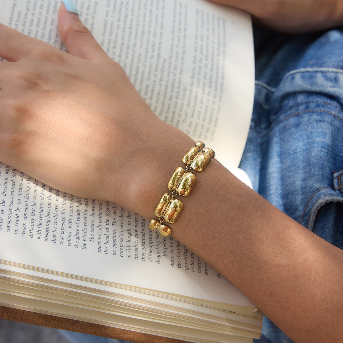 Dune Cushioned Panel Bracelet