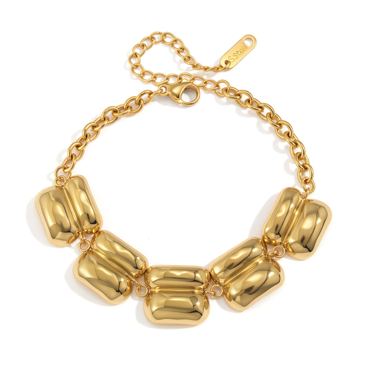 Dune Cushioned Panel Bracelet