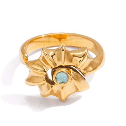 Cala Scallop Cuff Ring