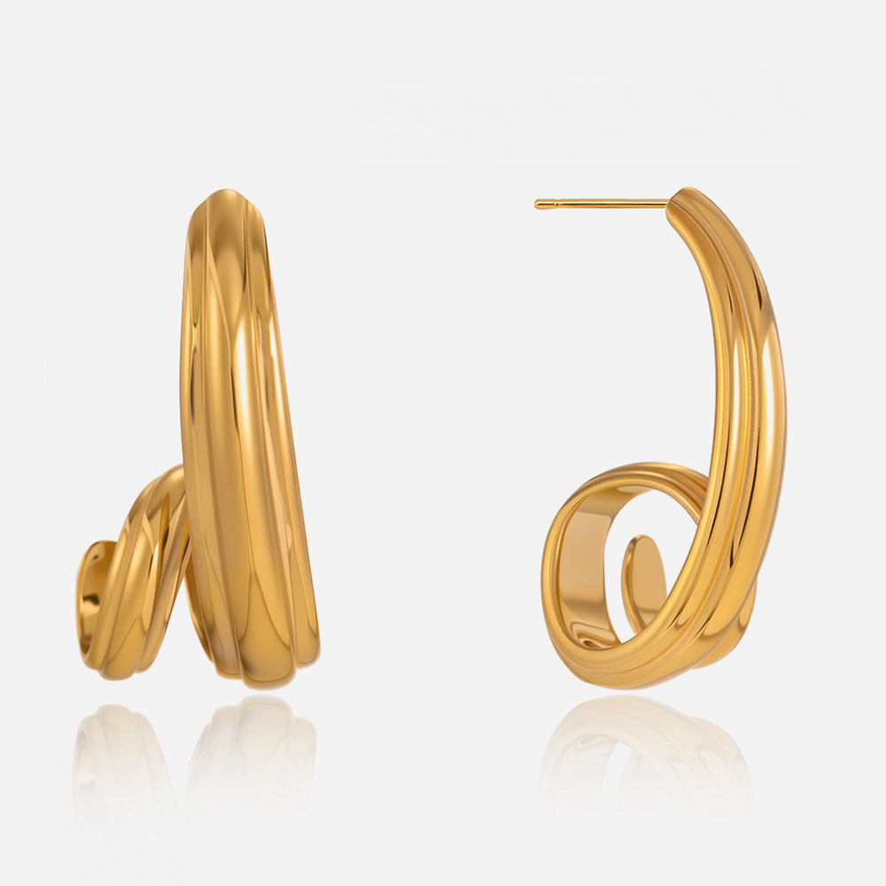 Marea Coiled Trio Earrings