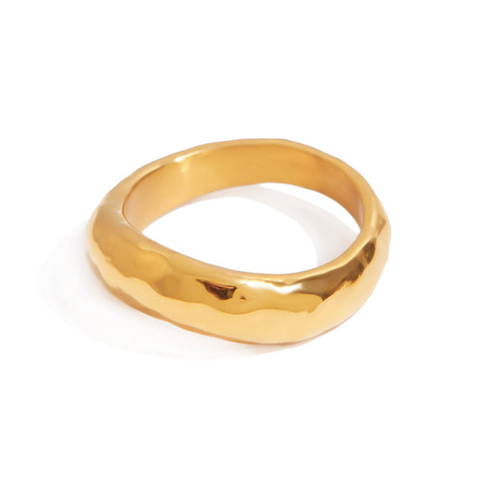 Cala Textured Stacking Ring
