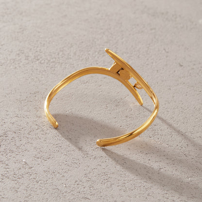 Marea Crossover Cuff Bracelet