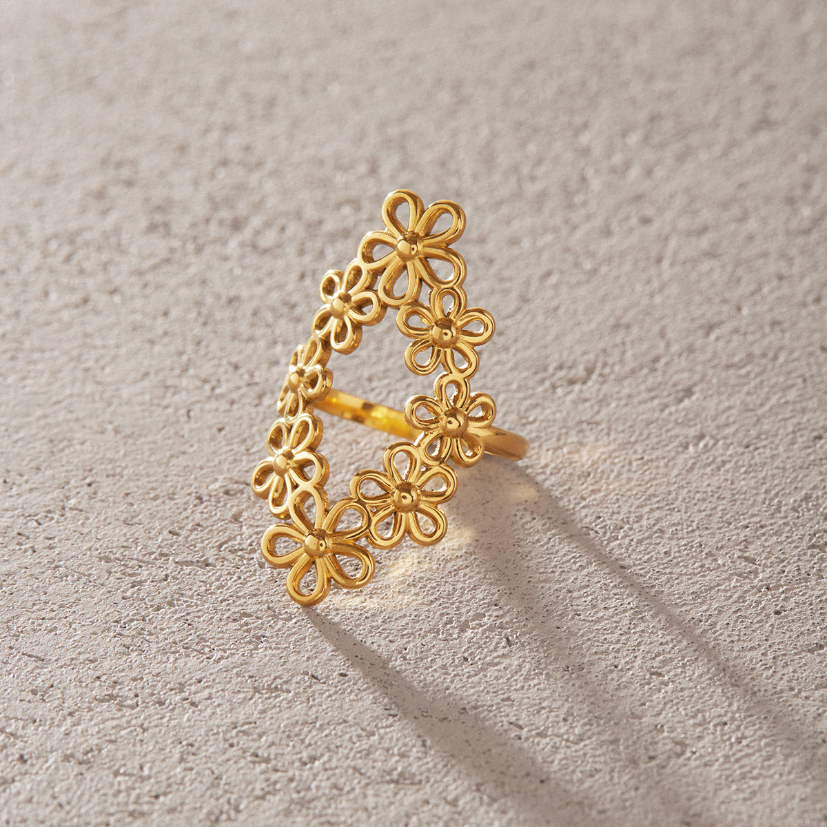 Marisol Petal Lacework Ring