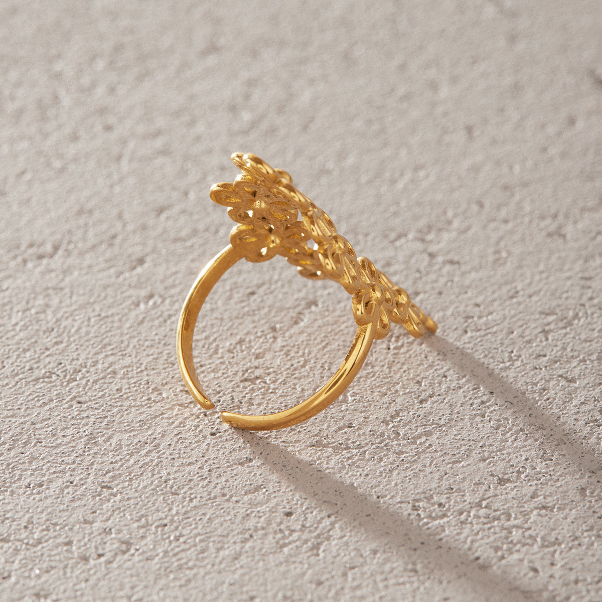 Marisol Petal Lacework Ring