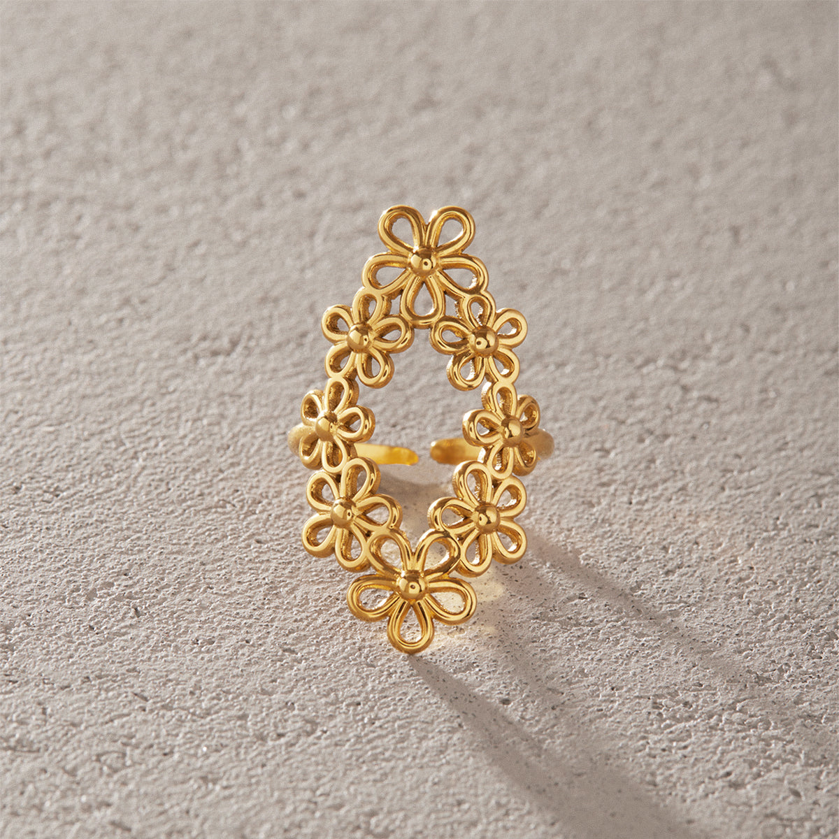 Marisol Petal Lacework Ring