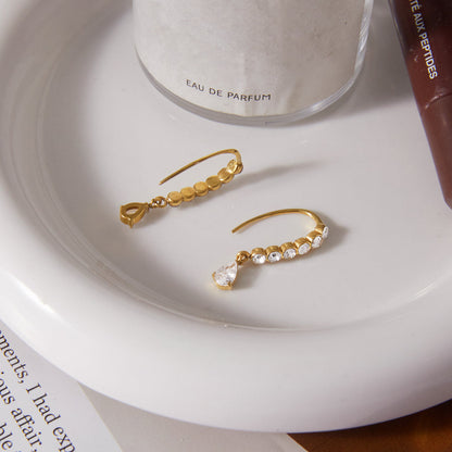Marea Cascading Crystal Earrings