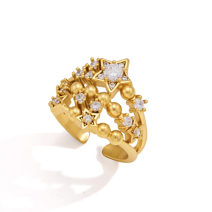 Tidelight Starburst Orb Ring