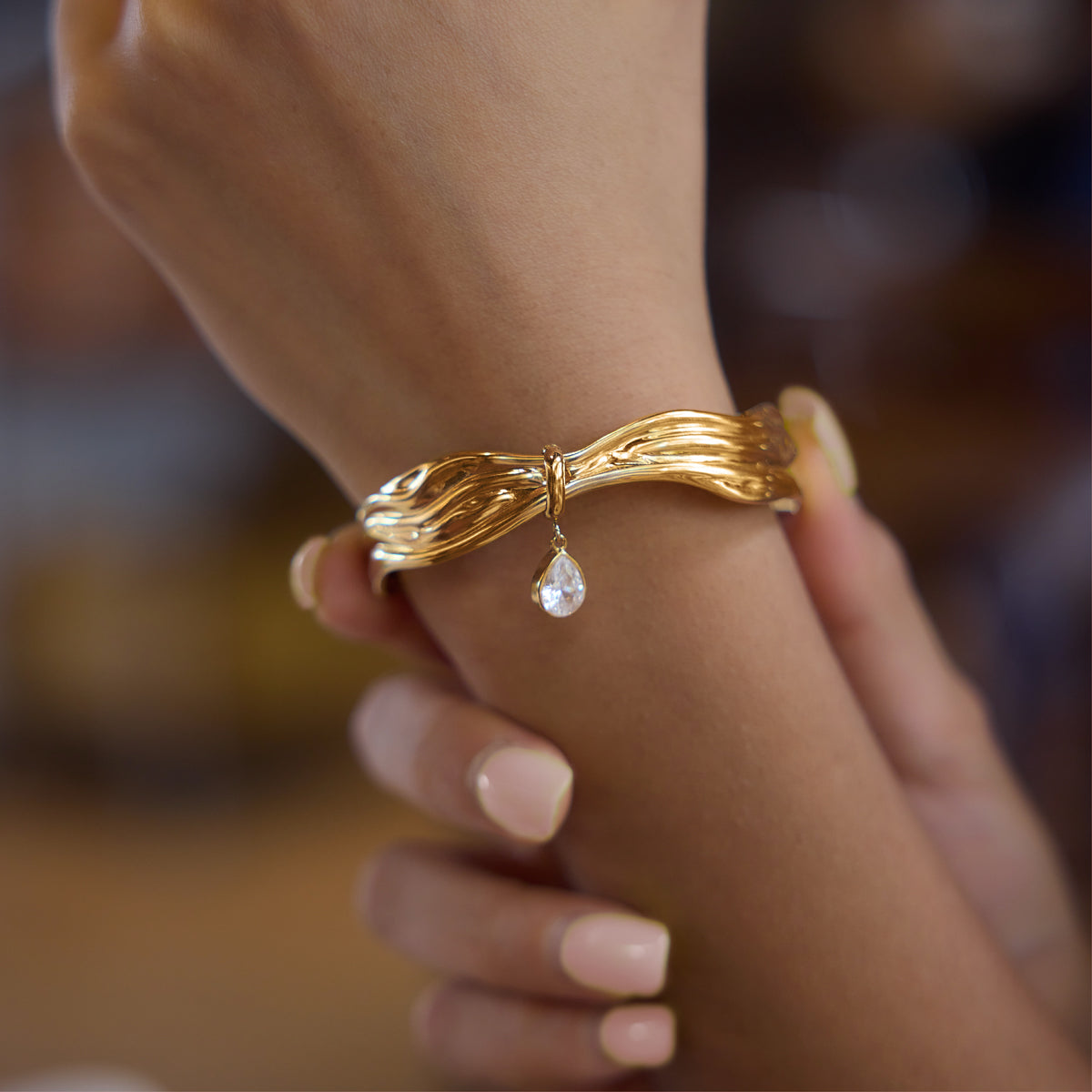 Mistral Knotted Stone Bracelet