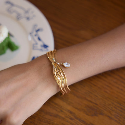 Mistral Knotted Stone Bracelet
